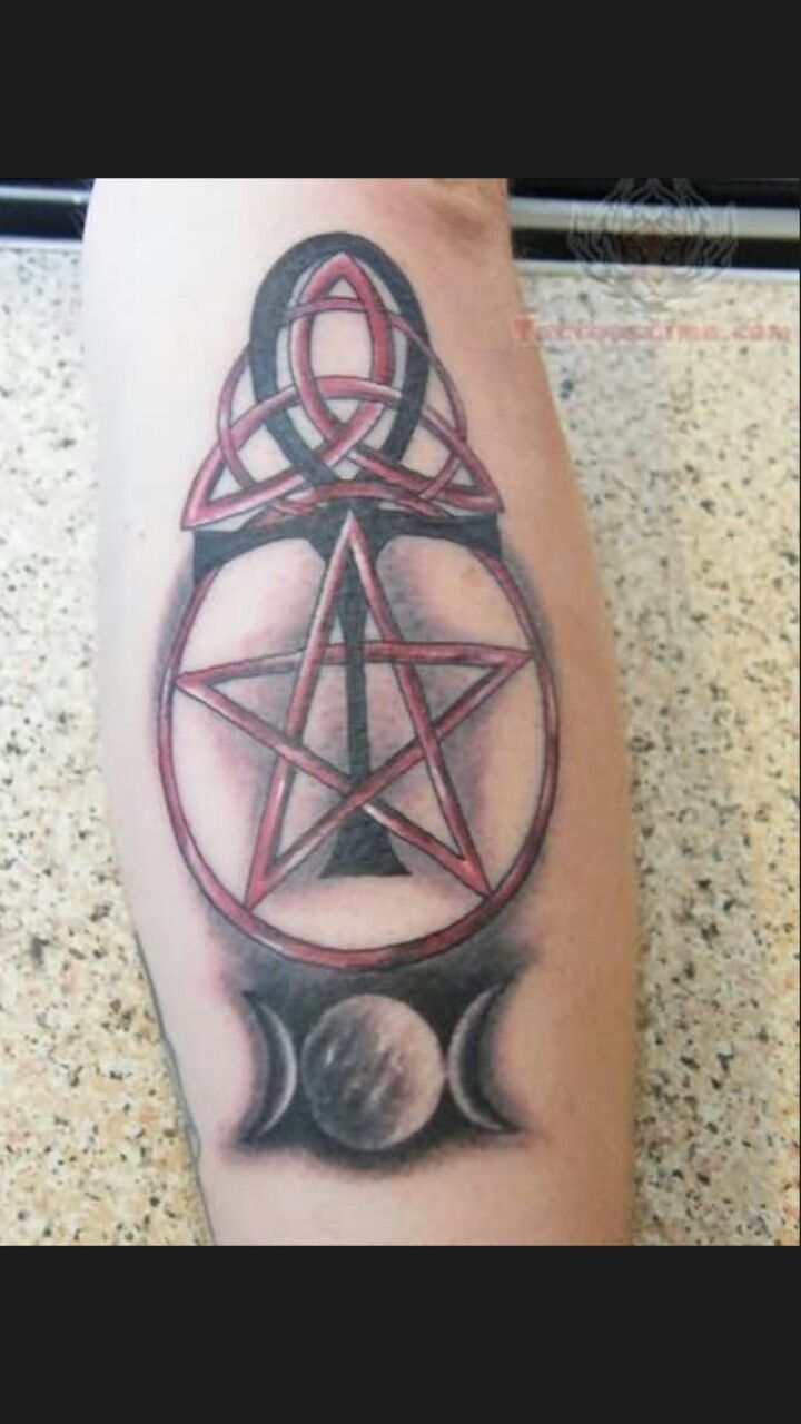 Witch power goddess tattoo