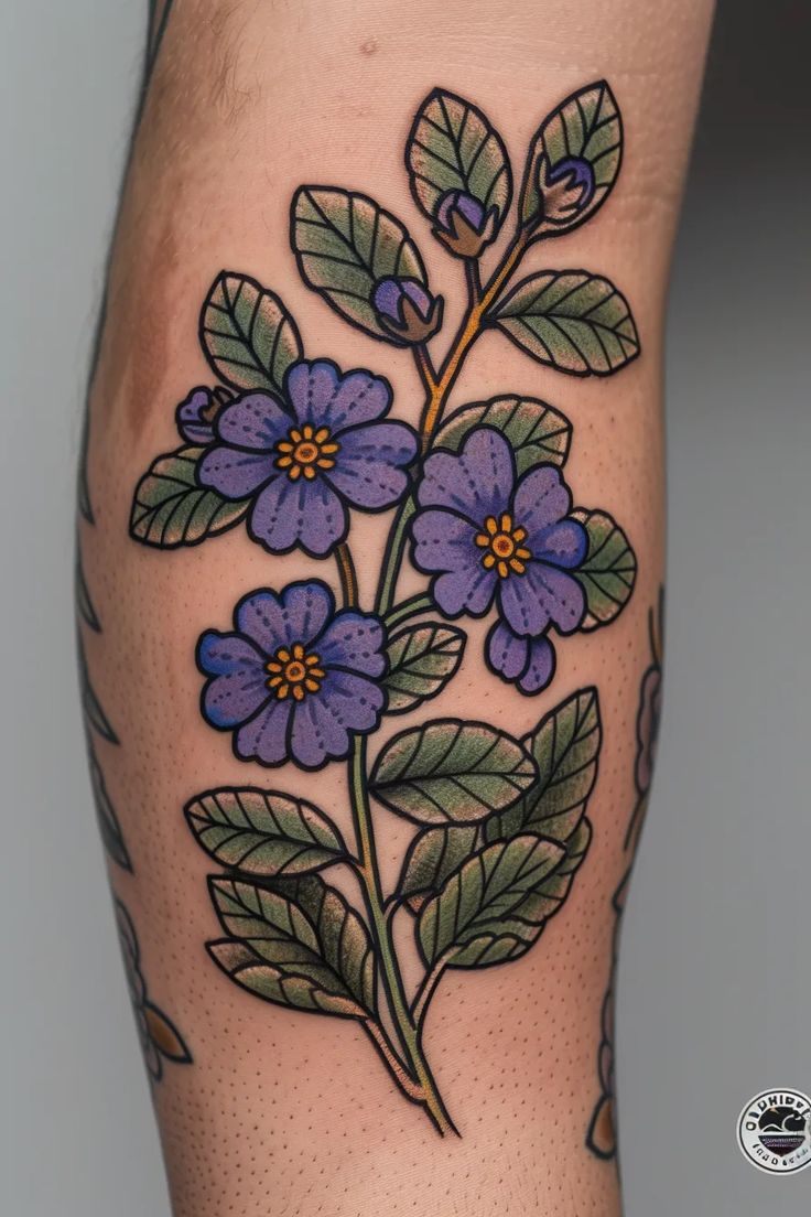 February Birth Flower Tattoo Ideas