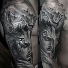 Discover 19 norway mountains and forest tattoos ideas | nature tattoos, tattoos for guys, sleeve tattoos and more