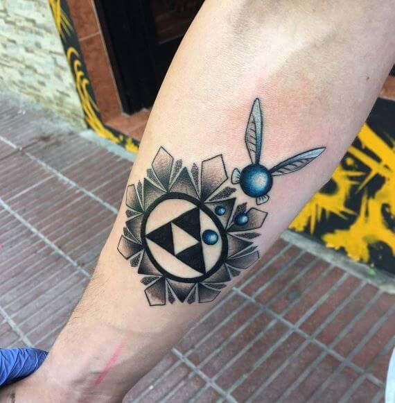 50+ Legend of Zelda Tattoos Ideas (2024) Triforce Designs
