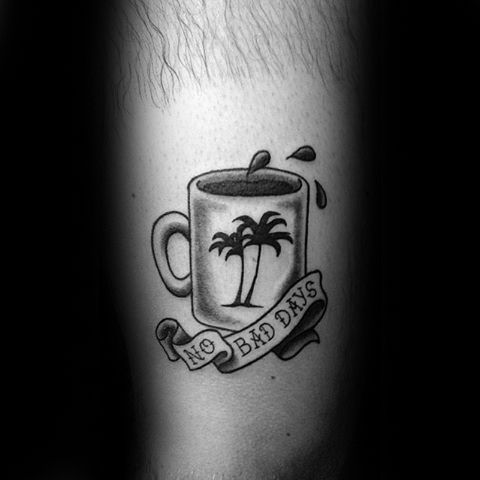 101 Coffee Tattoo Designs for Men