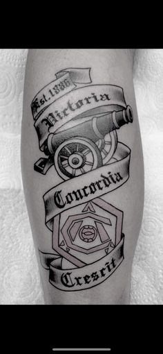 Arsenal Clock End Tattoo