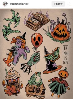 33 Halloween tattoo ideas | halloween tattoos, spooky tattoos, cute tattoos