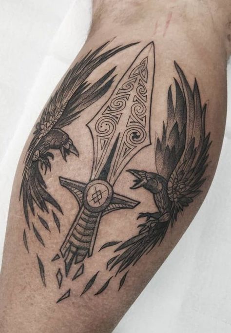 Odin Tattoos: Meanings, Symbols, Tattoo Designs & Ideas | Viking tattoos, Viking tattoo symbol, Norse tattoo