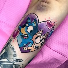 12 Bluey tattoo ideas | disney tattoos, cartoon tattoos, tattoos