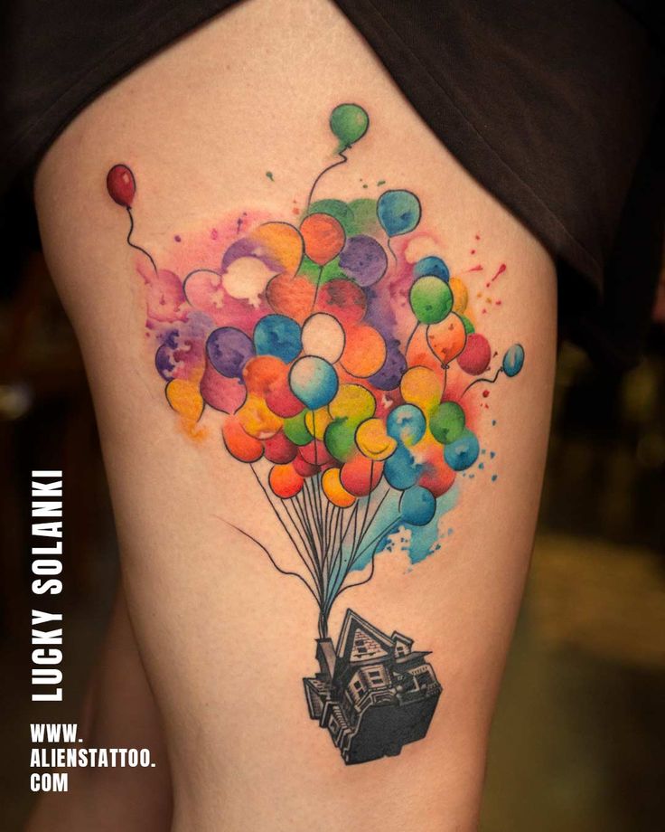 Important Tips For Colourful Baloon Tattoo