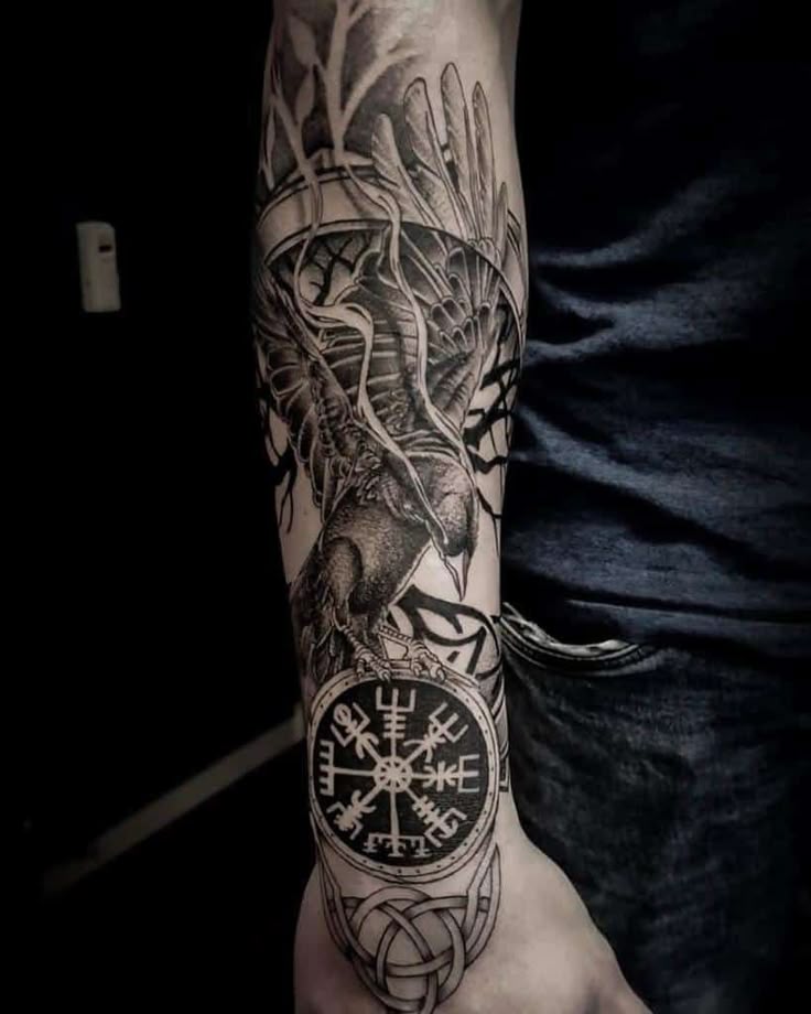 Nordic Arm Tattoo Ideas for Symbolic ...