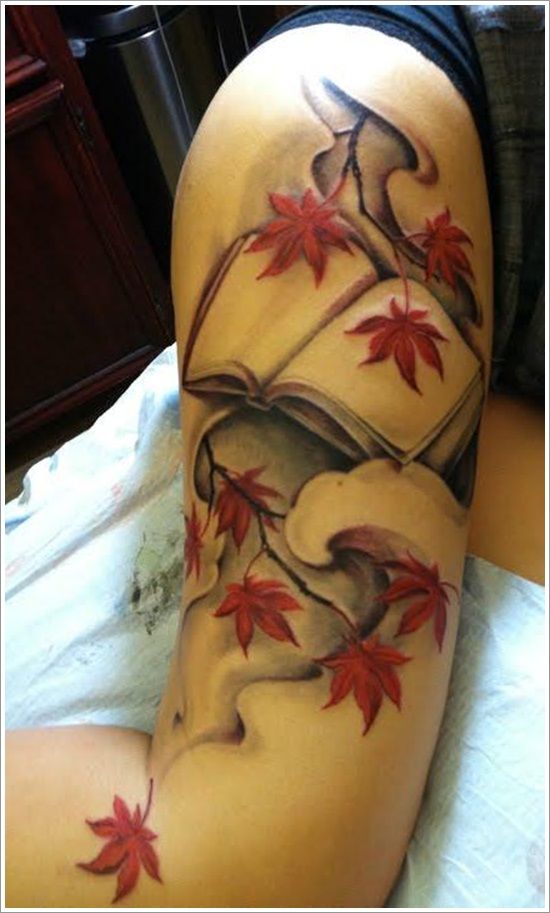 55 Lovely Leaf Tattoo Designs to Try (with Meaning)