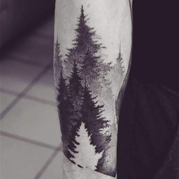 45 Inspirational Forest Tattoo Ideas | Art and Design