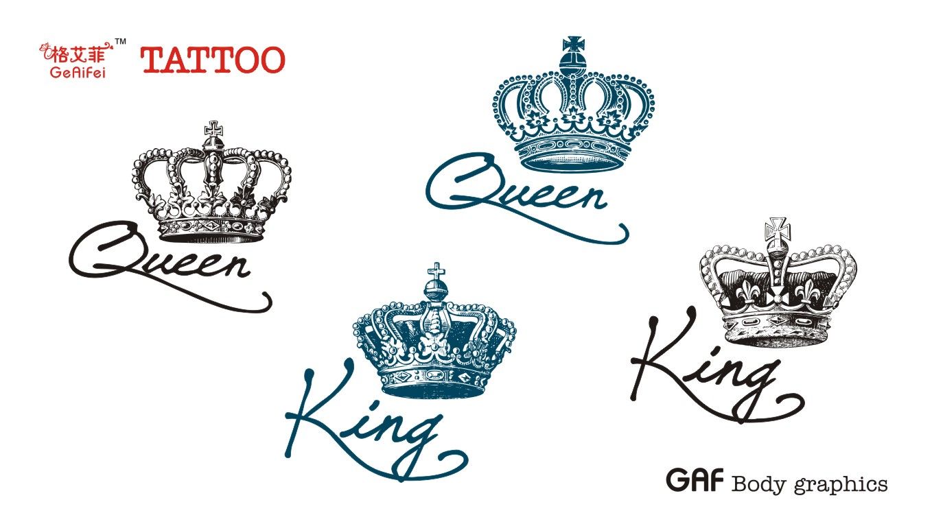 9 His and hers crown tats ideas | queen tattoo, couple tattoos, crown tattoo