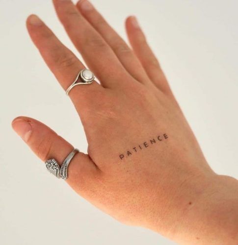 Explore the Tranquil Beauty of Patience Tattoos – Top 15 Inspiring Designs  for Self-Reflection in 2025