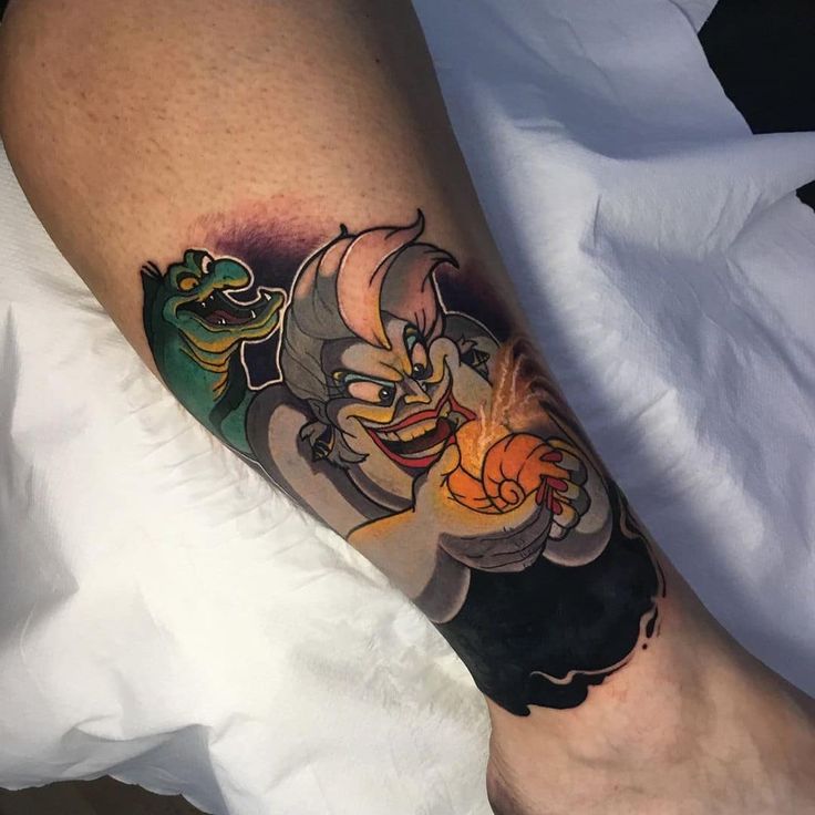 101 Amazing Cartoon Tattoo Designs You Need To See!