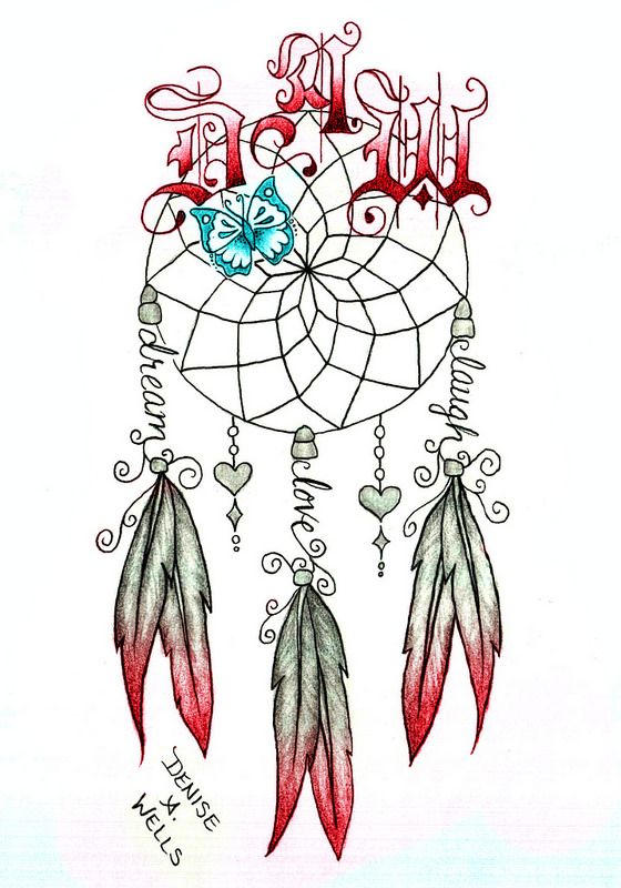 Dream Catcher tattoo by Denise A. Wells | Unique dreamcatche…