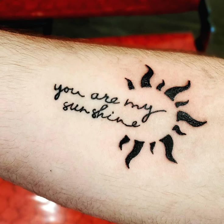 100+ You Are My Sunshine Tattoo Ideas You Need To See! | Sunshine tattoo,  Tattoos,