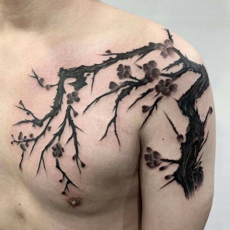 Tree Branch Tattoo Ideas for Nature Lovers