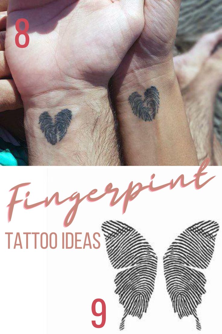 43 Special Fingerprint Tattoo Ideas
