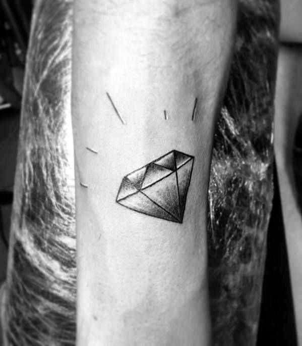 50 Traditional Diamond Tattoo Designs for Men