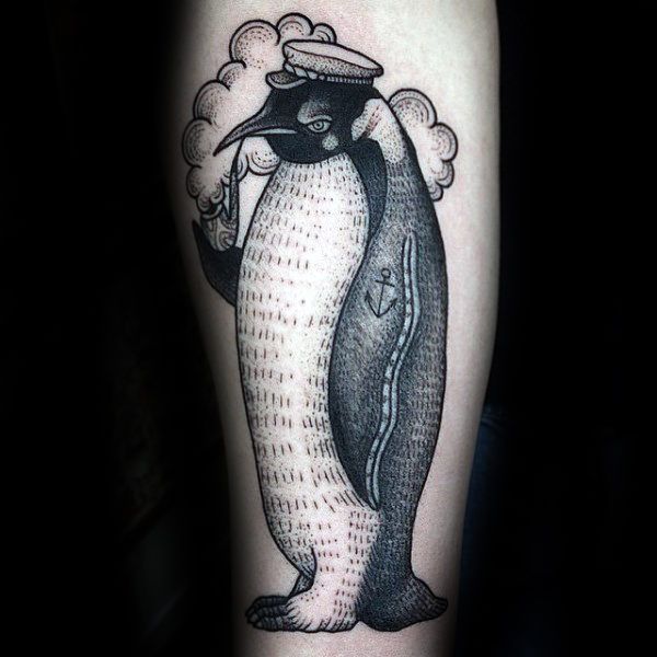 50 Penguin Tattoo Designs for Men