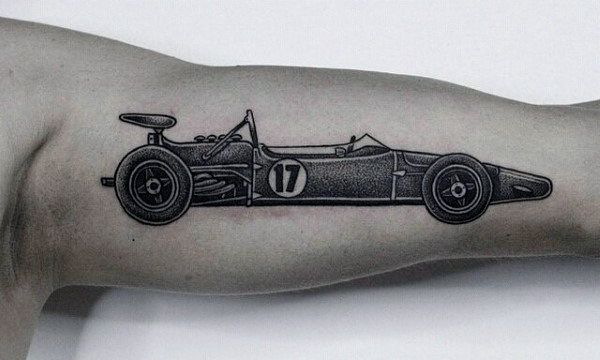 Car Tattoos For Men - Cool Automotive Design Ideas