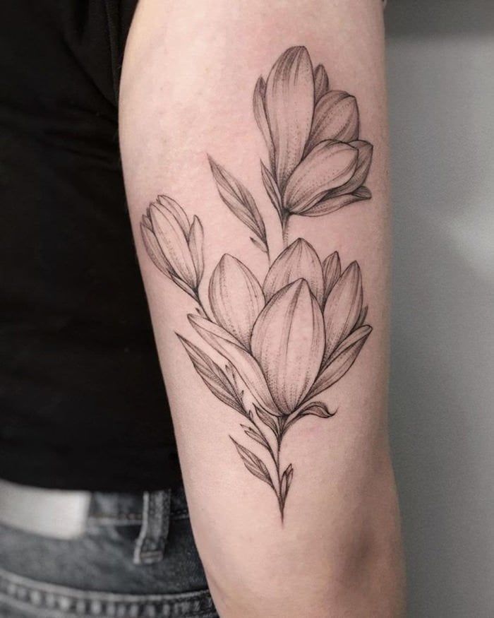 115 Breathtaking Magnolia Tattoo Ideas You Shouldn't Miss Out On! - Wild Tattoo Art