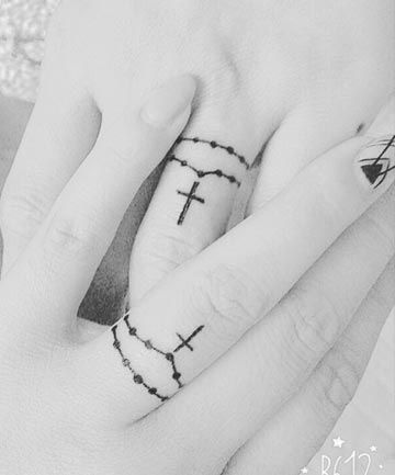 Trade Your Rings for These Adorable Finger Tattoos