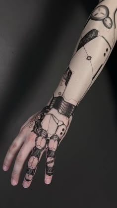 Matrix Code Tattoo