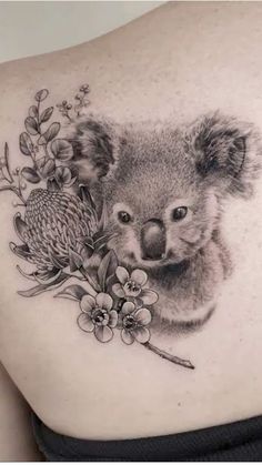 Discover 33 Koala Bear Tattoo On Arm and Koala Drawing Ideas | australia  tattoo, koala mom and baby tattoo, geometric koala tattoo and more