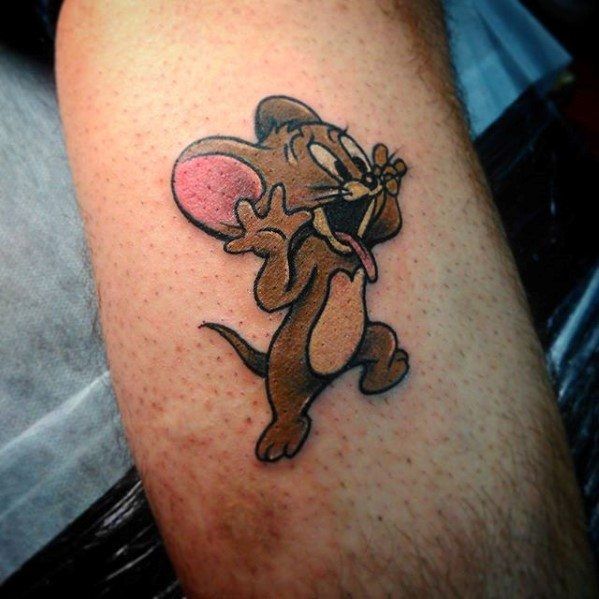 Amazing tom and jerry tattoo designs