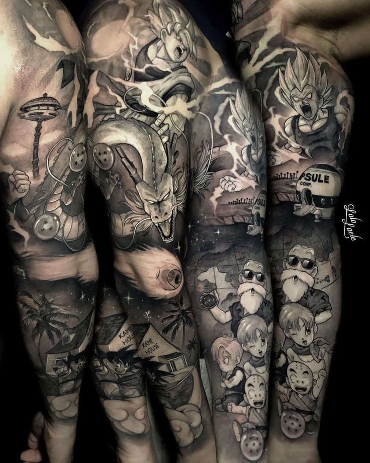 50+ Dragon Ball Tattoo Designs And Meanings