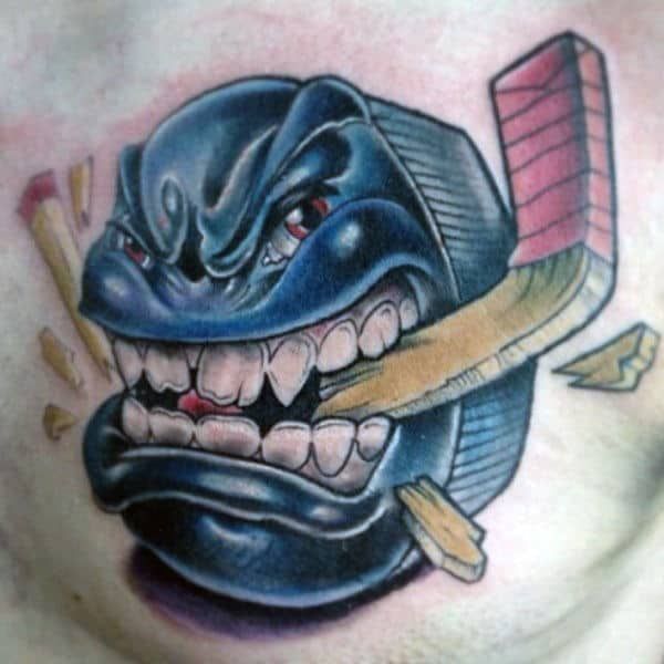 75 Unique Hockey Tattoos for Men