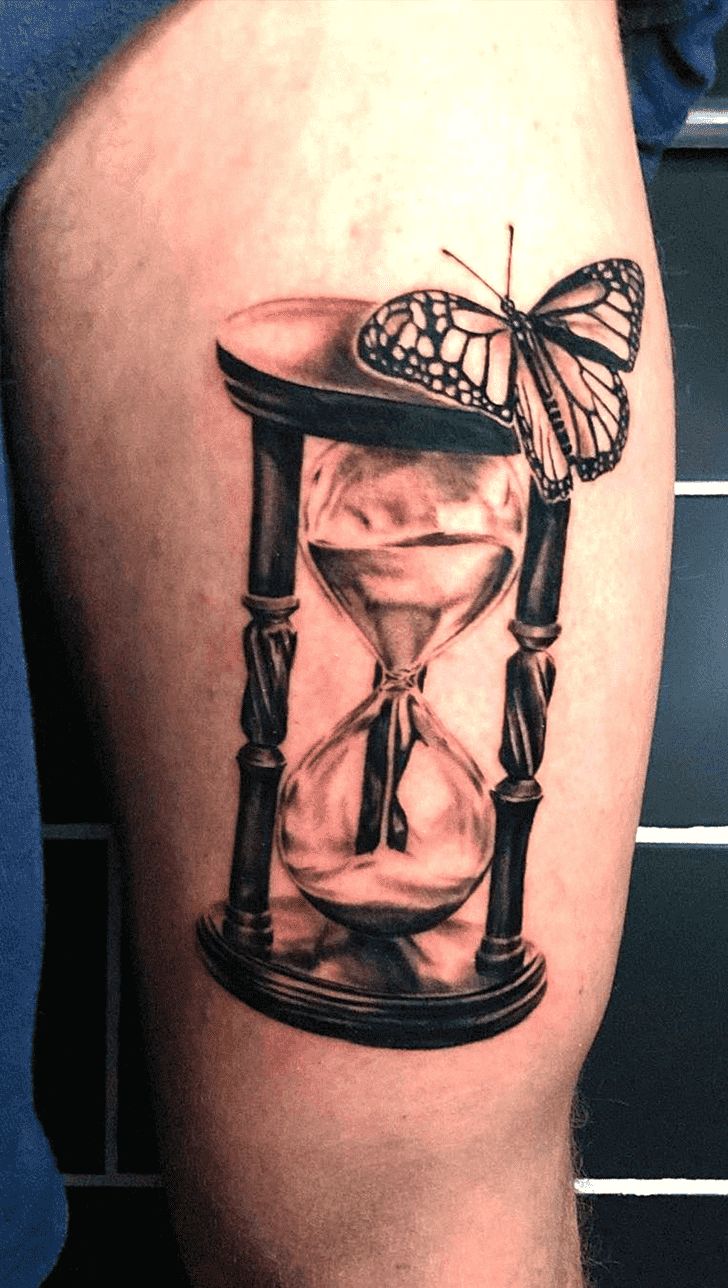 Hourglass Tattoo Design Ideas Images