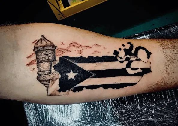 80+ Puerto Rican Tattoo Ideas to Represent Your Patriotism | Durimel