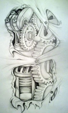 10 Mechanic tattoo ideas | mechanic tattoo, biomechanical tattoo, body art tattoos