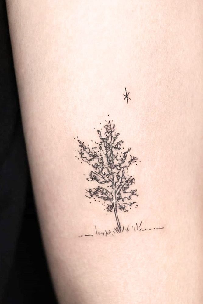 33 Beautiful Tree Tattoo Designs with a Deeper Meaning to Them