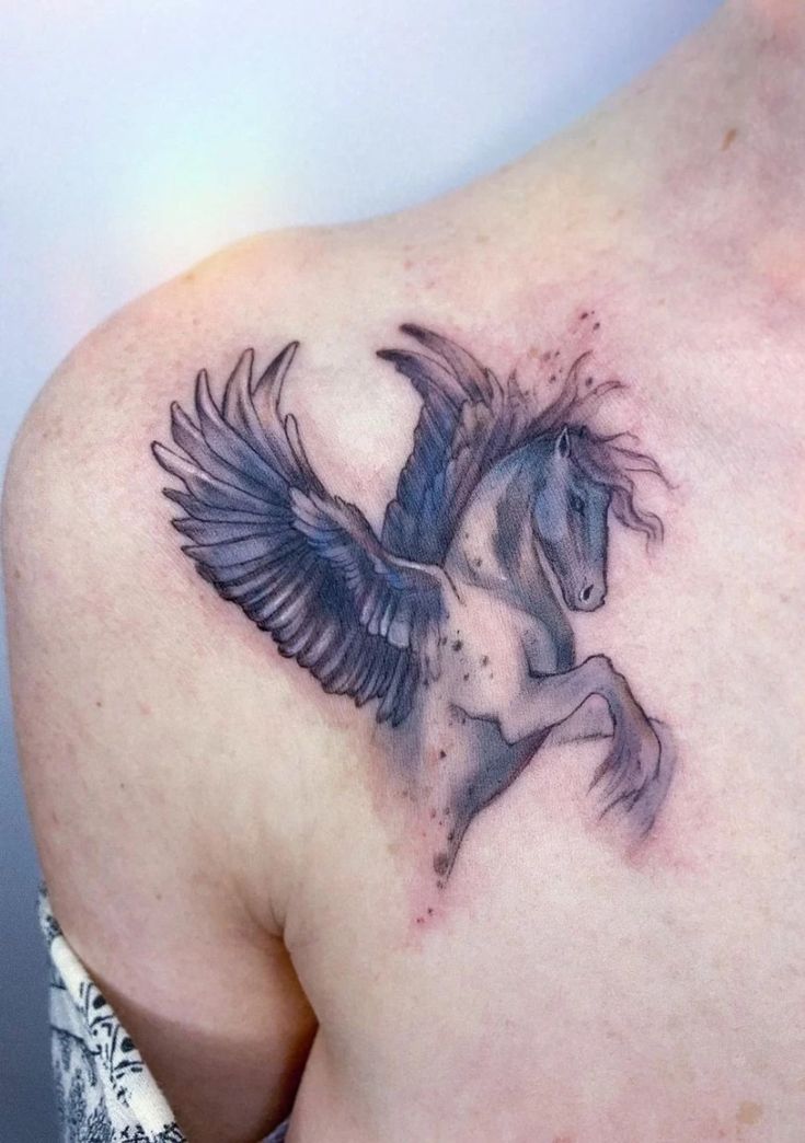 PEGASUS TATTOOS: Meanings, Tattoo Ideas & Tattoo Designs - TATTOOGOTO