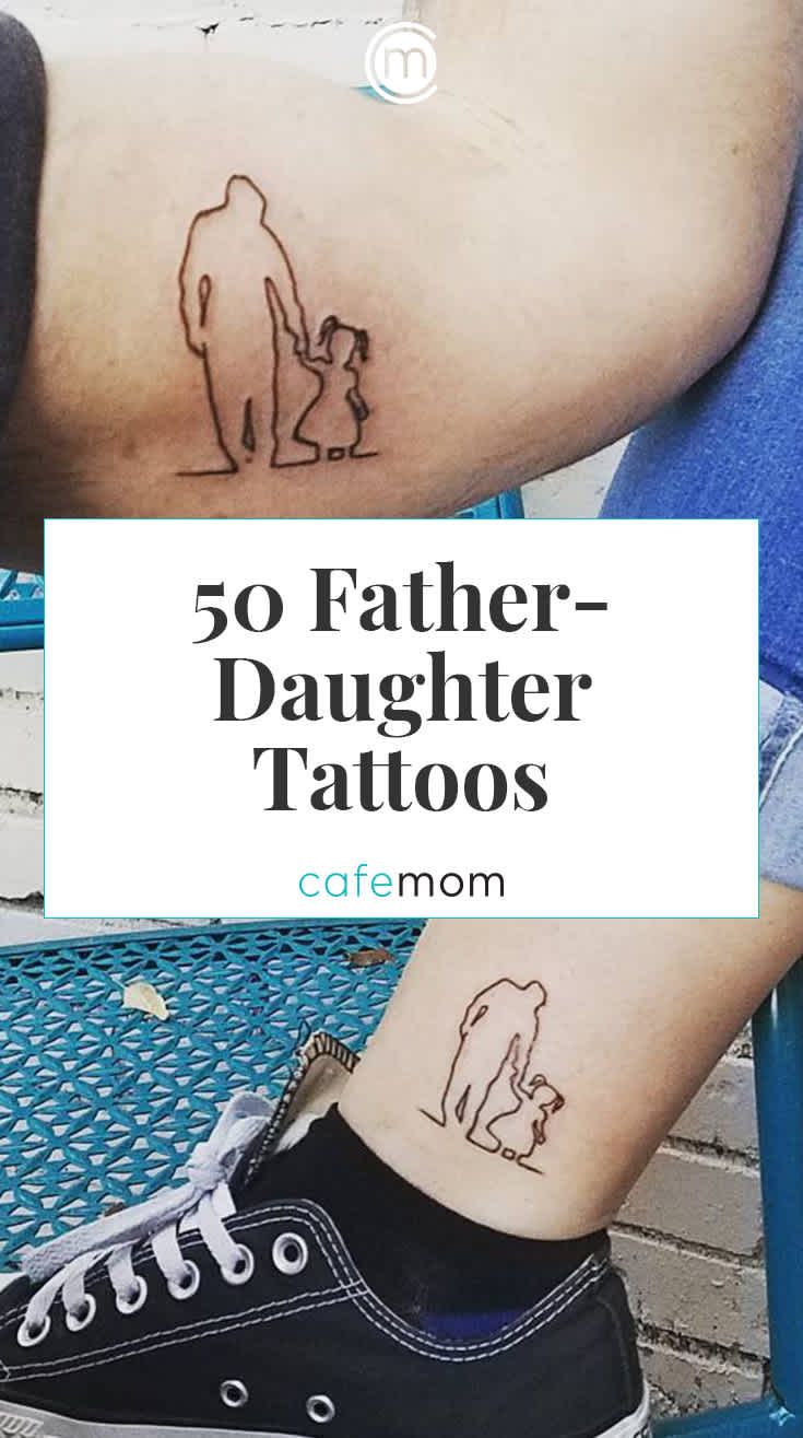 50 Father-Daughter Tattoos Every Daddy's Girl Needs to Get With Her Old Man
