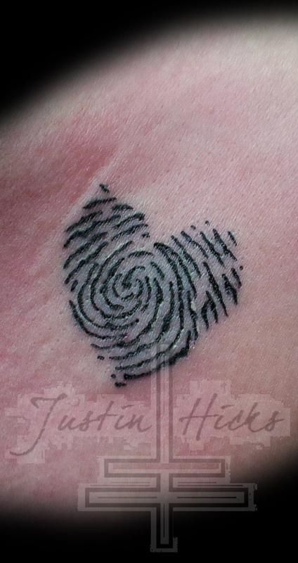 tatoo impressão digital
