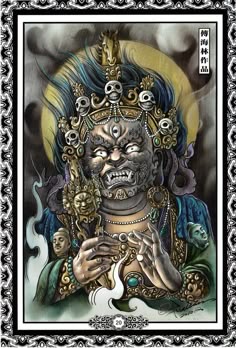 40 Bhairab,tradition thanka. ideas | buddhist art, buddhism art, tibetan art