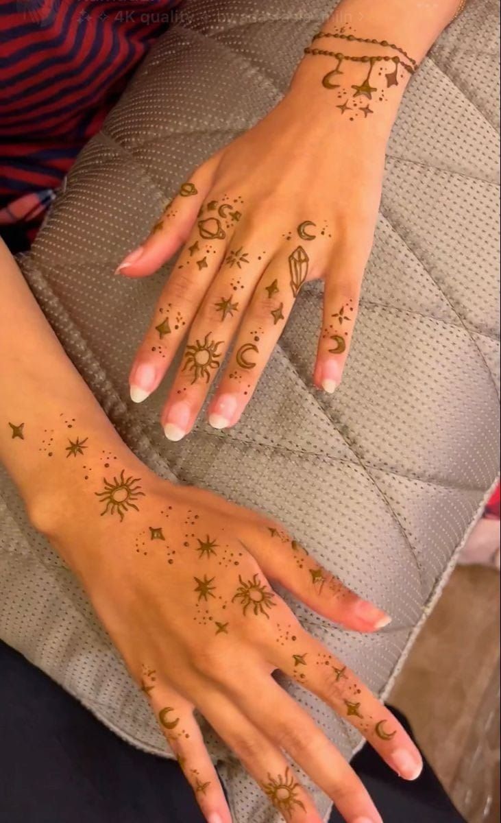 Pin by rushna on henna tatto in 2025 | Henna inspired tattoos, Small henna  designs, Henna style tattoos