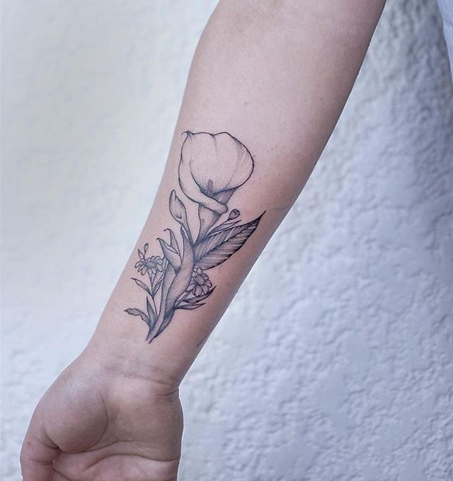 Tattoo calla