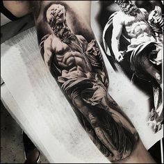 Discover 35 Greek Mythology Sleeve and Hercules Tattoo Ideas | zeus tattoo,  poseidon bicep tattoo, hades tattoo and more