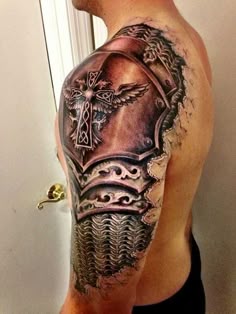 150 Best Armor tattoo ideas | armor tattoo, shoulder armor tattoo, sleeve  tattoos