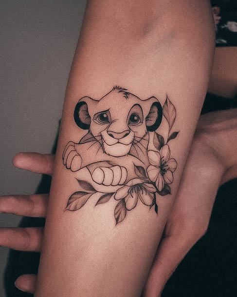 Top 100 Best Lion King Tattoo Ideas For Women - Disney Designs