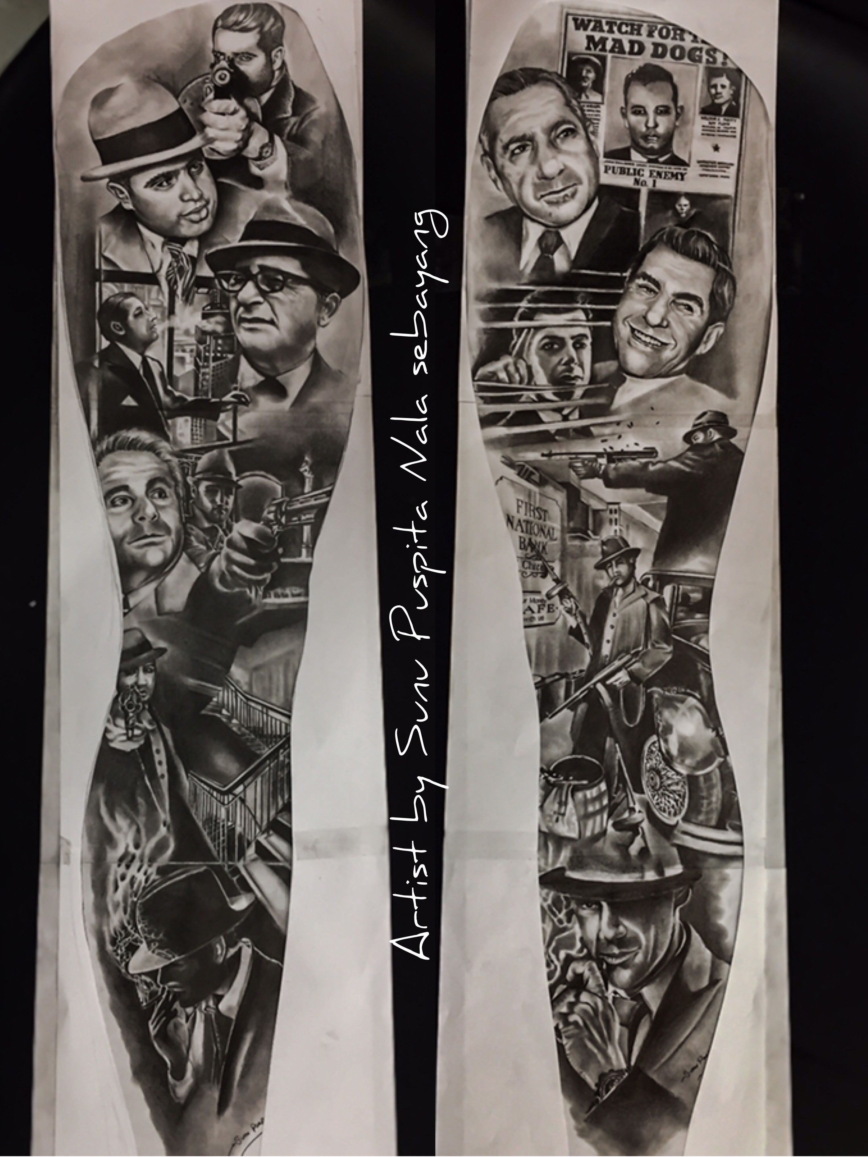 Mafia tattoo ideas
