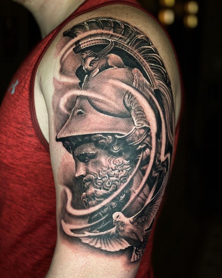Ares Tattoo: The meaning and lots of examples in this guide!