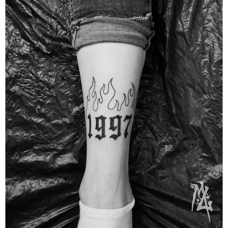 101 Amazing Number Tattoos For 2024!