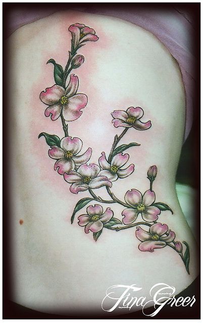 Dogwood Flower Tattoo Flickr Photo Sharing