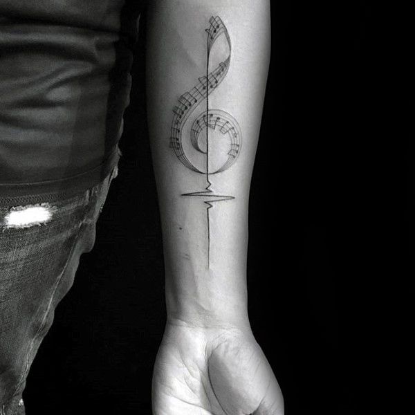 75 Cool Music Note Tattoos for Men