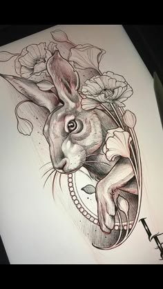 Discover 63 Tortoise and Hare Tattoo Ideas and Rabbit Tattoos Ideas |  turtle tattoo, hare drawing, masculine rabbit tattoo and more