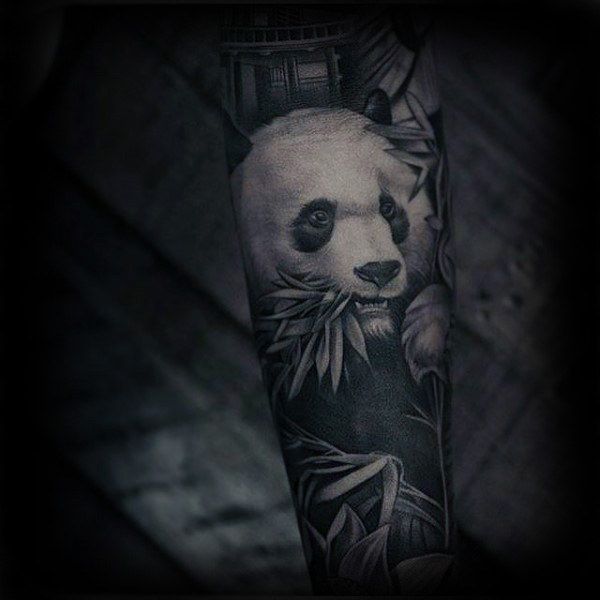 100 Stunning Panda Bear Tattoo Designs for Men